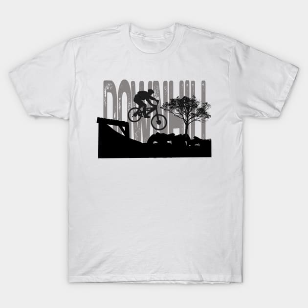 DOWNHILL T-Shirt by JeanettVeal